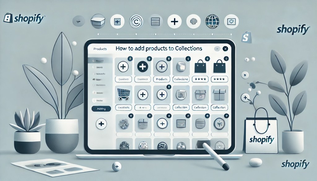 Effortlessly Organize Your Shopify Store How to Add Products - DALL·E 2024 10 14 05 - Makarios Marketing