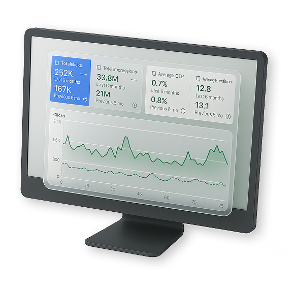 our rochester seo agency getting results for their clients through google search console
